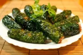 Hình ảnh Cơm chả lá lốt vị nhà làm