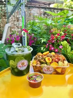 Combo SỐT THÁI chân gà/trứng non/trà thái xanh (LỚN)  - 90.000 ₫ tại Chân Gà Sốt Thái Yến Vi Food - Đường Số 4