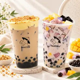 Hình ảnh Combo Trà Sữa Full Topping – 2 Ly