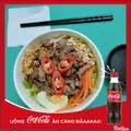 Hình ảnh Bún Bò Trộn Nam Bộ - Coca Cola