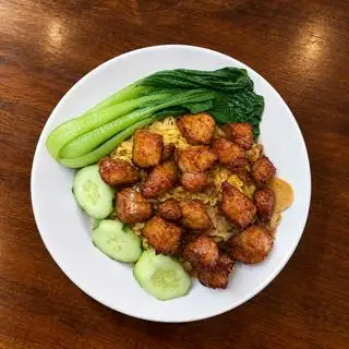 Hình ảnh Mì trộn xá xíu
