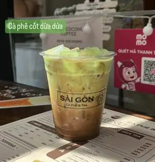 Cafe cốt dừa dứa  - 47.000 ₫ tại Sài Gòn 94 - Cà Phê & Trà - Nguyễn Hữu Cầu