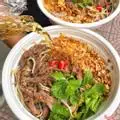 Hình ảnh 1Bún Bò Trộn Nam Bộ kèm 1 Topping Nem Hải Sản 3 Chiếc