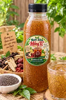 Hình ảnh Nước sâm hạt chia