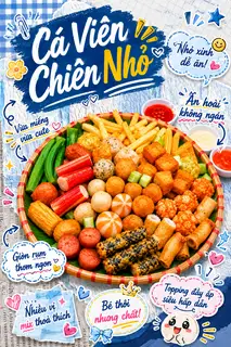 Combo cá viên siêu lớn - 259.000 ₫ tại Cá Viên Chiên - Cư Xá Phú Lâm - Đường Số 10