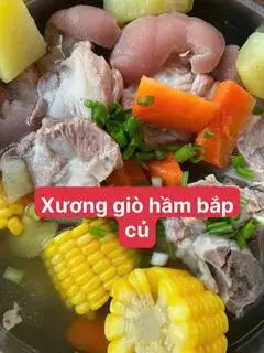 canh hầm rau củ - 50.000 ₫ tại Quán Cơm Quê Nhà - Mỹ Dung - Cù Lao