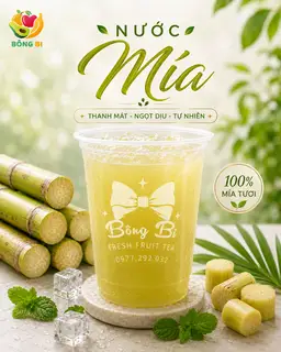 Hình ảnh Nước Mía Khổng Lồ