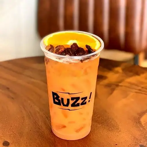 Trà cam xí muội (mới) - 36.000 ₫ tại Buzz! - Trà Sữa & Milo Dầm - Âu Cơ