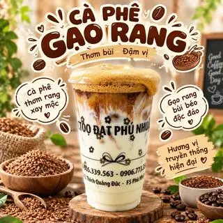 Hình ảnh Cà phê gạo rang