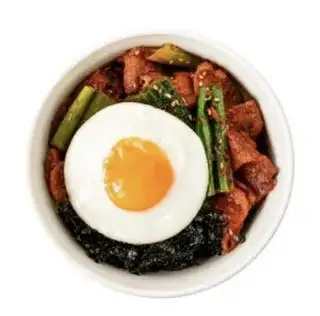 Hình ảnh Cơm Thịt Heo Xào Cay 