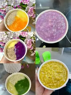 Hình ảnh Cháo sườn non hạt óc chó