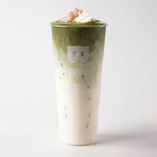 Hình ảnh Matcha latte kim cương khúc bạch - ly L