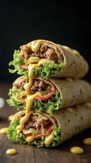 Hình ảnh Tacos xúc xích -  trứng