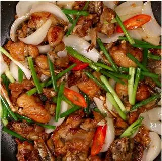 Hình ảnh Ếch chiên nước mắm