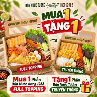 Hình ảnh [1 TẶNG 1] Mua Bún Nước Tương 1982 Tặng Bún Nước Tương truyền thống