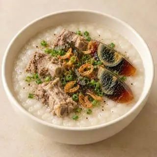 Hình ảnh Cháo Sườn Heo Trứng Bắc Thảo 