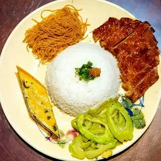 Hình ảnh Cơm tấm chay sườn bì chả