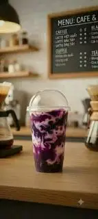 Hình ảnh Latte Sữa Việt Quất
