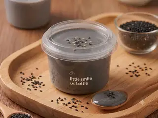 Hình ảnh Pudding Mè đen