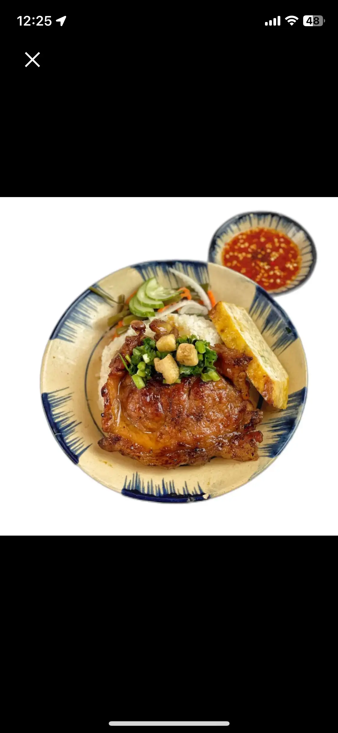 Cơm Tấm Sườn Chả - 68.000 ₫ tại Quán Số 1 - Cơm Tấm & Bún Thịt Nướng - Nguyễn Thượng Hiền