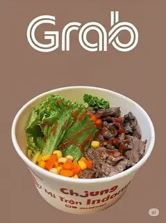Hình ảnh Mì trộn indomie bò