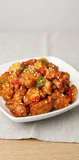 Hình ảnh Gà đường Gangjeong nửa con - 매콤달콤 닭강정 반마 리