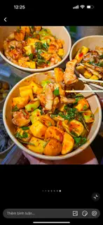 Hình ảnh chân gà mix trứng non size lớn
