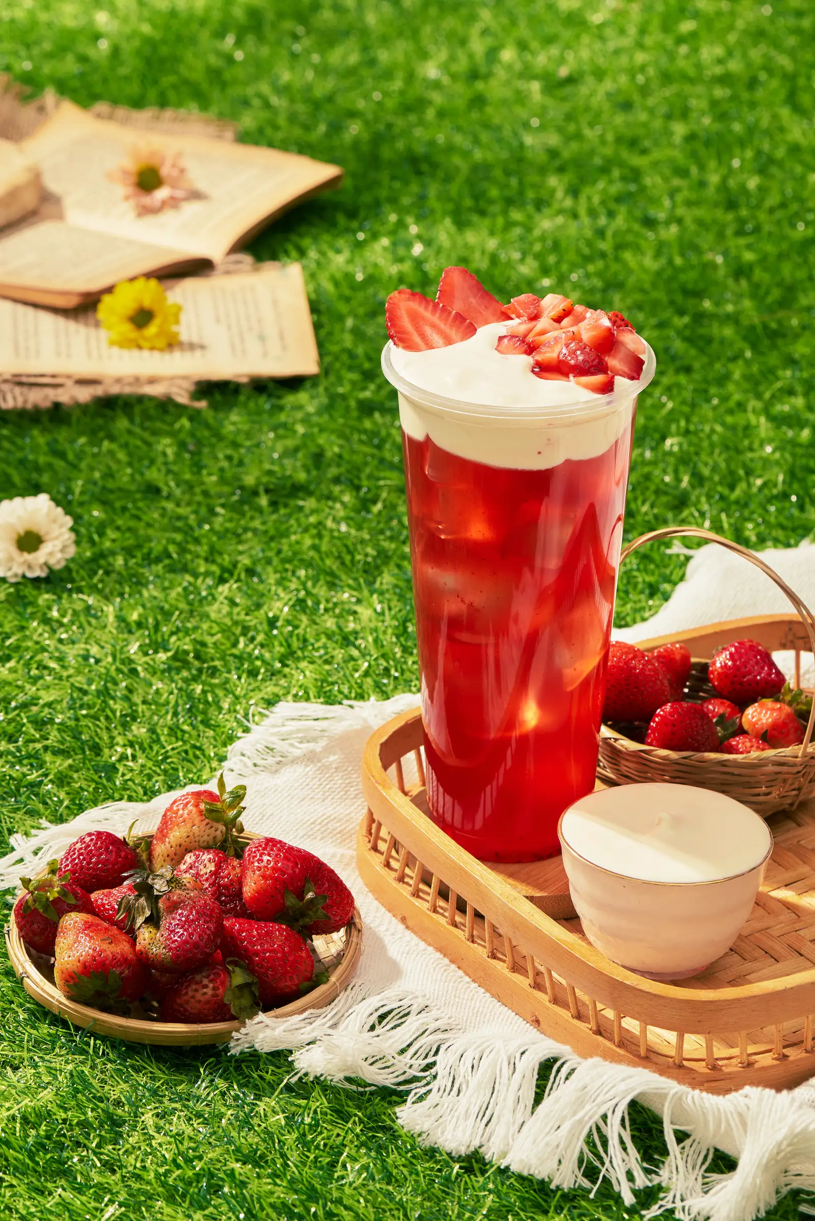 Hình ảnh Dâu nhài kem phô mai