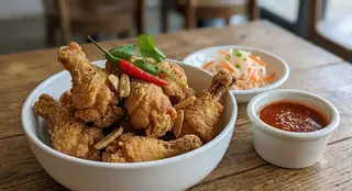 Hình ảnh Gà đùi chiên giòn 