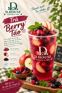 Hình ảnh Trà Berry Táo