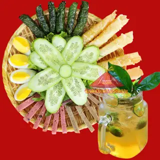 Hình ảnh Combo Mẹt Bò Lụi Nướng ( M)