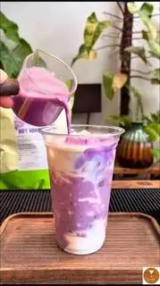 Hình ảnh khoai môn latte