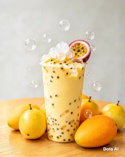 Hình ảnh Sữa Chua Lắc Chanh Dây 