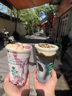 Hình ảnh Sữa chuối socola giòn