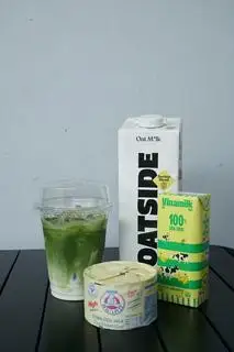 Hình ảnh Matcha sữa gấu