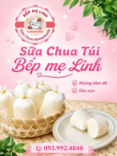 Sữa chua túi - set 20 bịch - 140.000 ₫ tại Sữa Chua Bếp Mẹ Linh - Huỳnh Tấn Phát