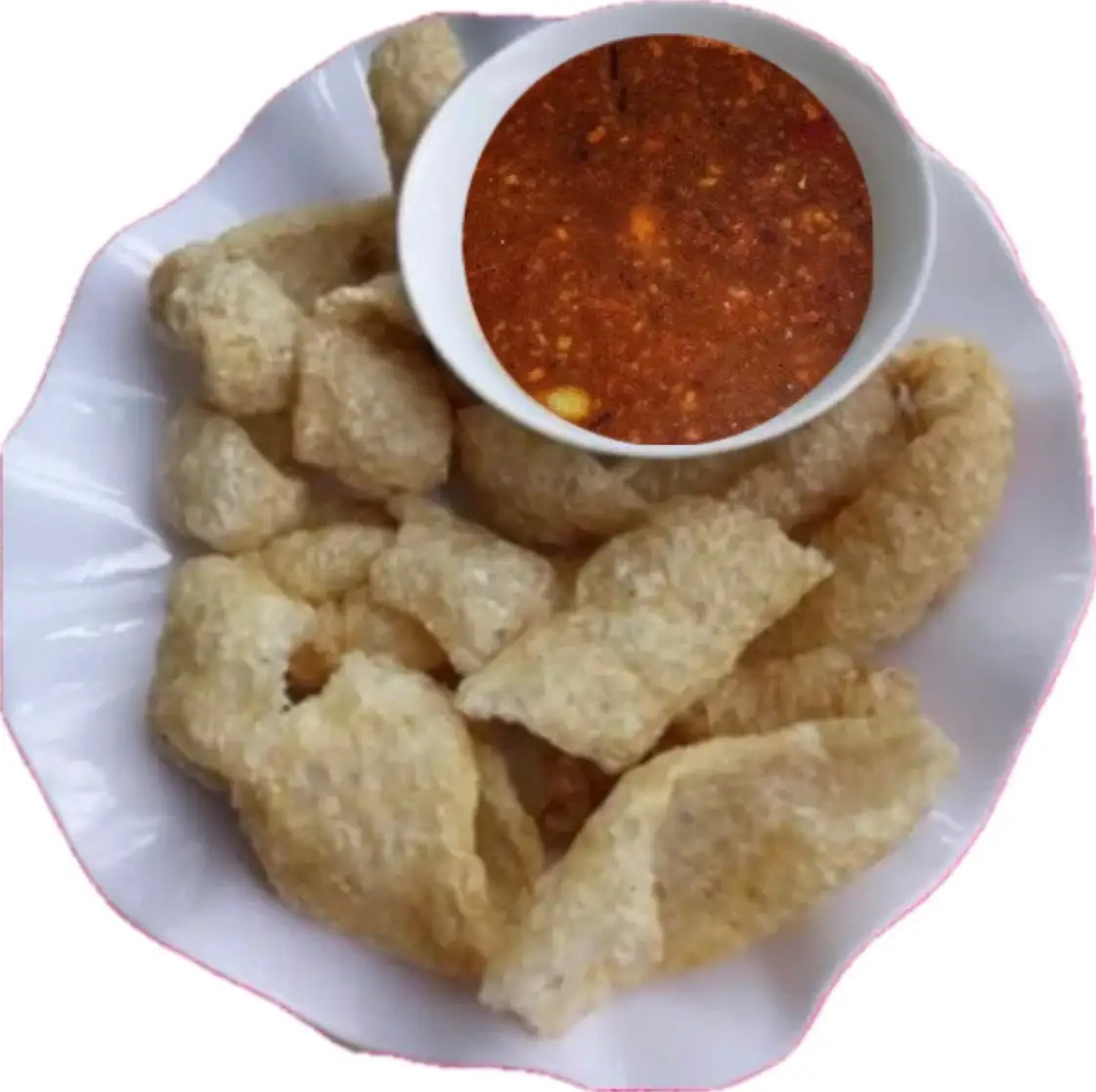 Da Heo Chấm Sốt (Hủ Nhỏ-Không Bánh Tráng) - 33.000 ₫ tại Bánh Tráng Chấm Ngoại Ưi - Nguyễn Công Trứ