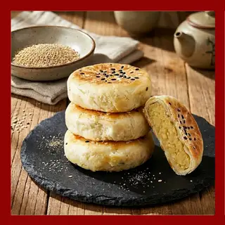 Bánh hạt dẻ - 15.000 ₫ tại KINGLOMO Fresh Snacks & Hạt Dẻ Rang - Parc Mall 