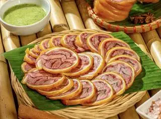 Hình ảnh Bánh tráng cuốn Chân Giò Thảo Mộc 