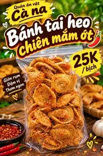 Hình ảnh Bánh tai heo chiên mắm ớt