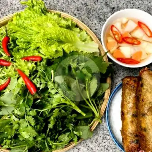 Bún nem rán - 75.000 ₫ tại Bún Chả Hà Nội Hoàng Linh 1 - Bông Sao