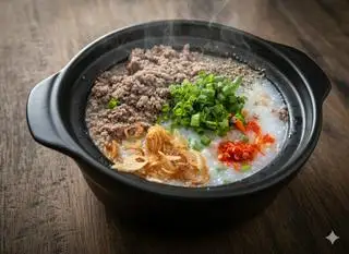 Cháo thịt bằm - 33.000 ₫ tại Cháo Sườn Oanh - Võ Văn Ngân