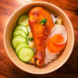 Hình ảnh Cơm gà nướng mật ong