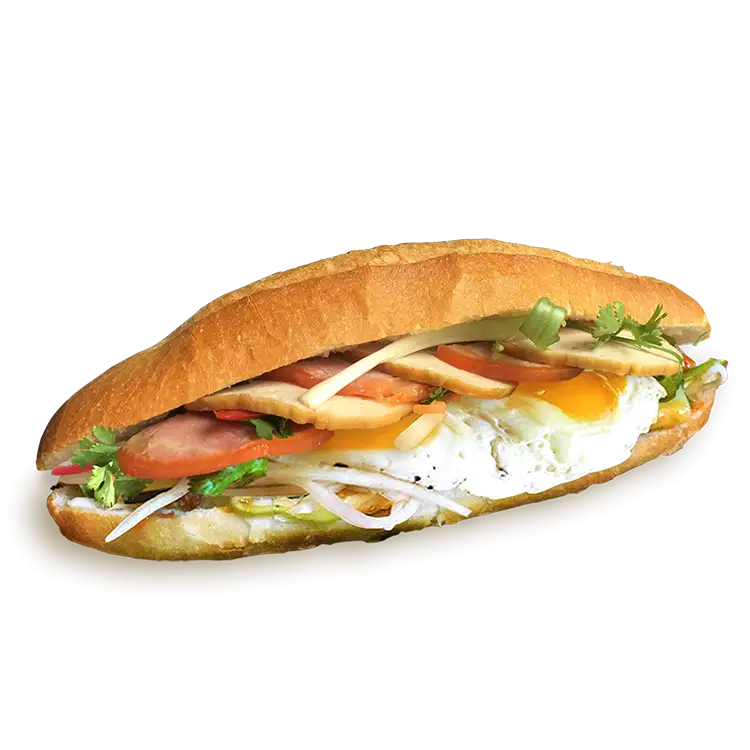 Bánh mì trứng thịt - 27.000 ₫ tại Bánh Mì Ngân - Bánh Mì Thịt, Chả & Xíu Mại - Nguyễn Văn Hưởng