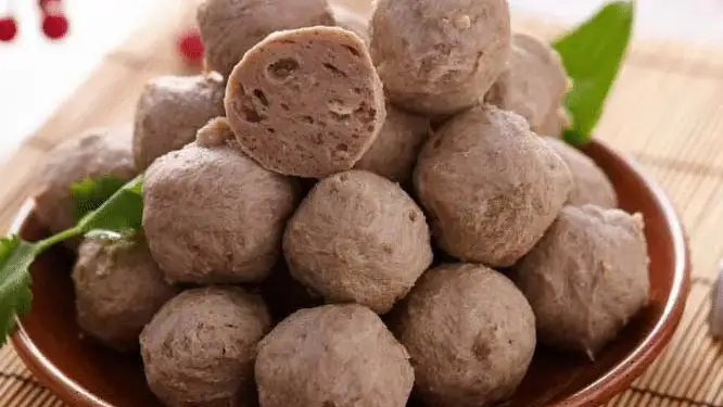 Bò viên - 15.000 ₫ tại Cháo Mực Kim Cương - Trường Sa