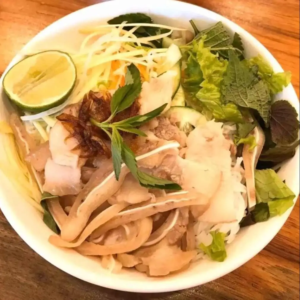 Hình ảnh bún tai heo mắm nêmydvemy