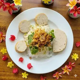 Bánh ướt chả lụa - chả chiên - 52.000 ₫ tại Tiệm Bánh Ướt A Phò - Nguyễn Công Trứ