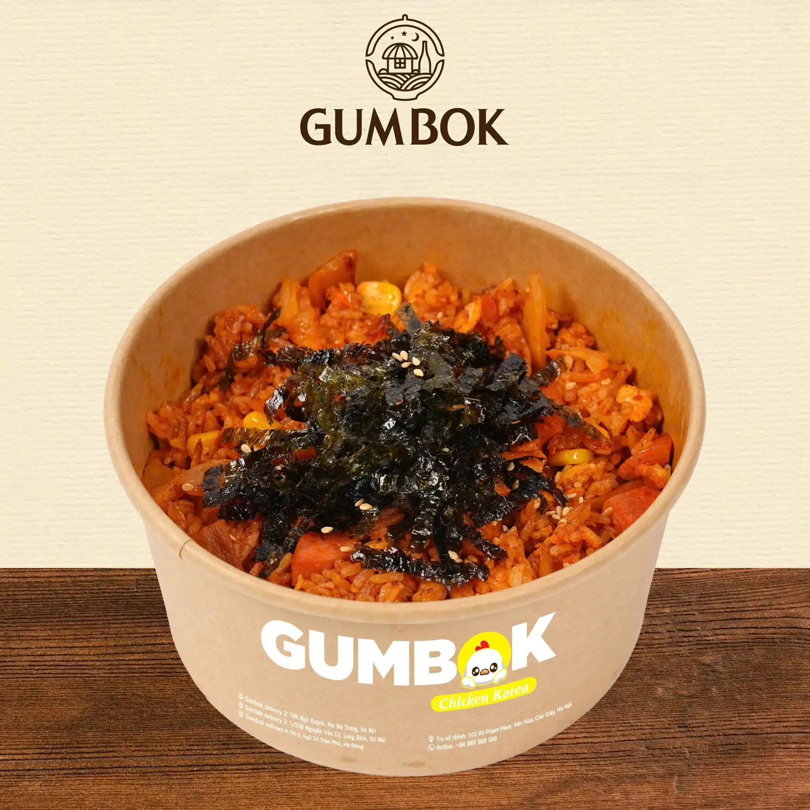 Cơm KimChi Trộn - 89.000 ₫ tại Gumbok Gà Rán Hàn Quốc - Nguyễn Công Trứ