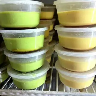 Bánh flan lá dứa - 35.000 ₫ tại Bánh Flan Xinh - Bánh Flan - 463 Bạch Đằng