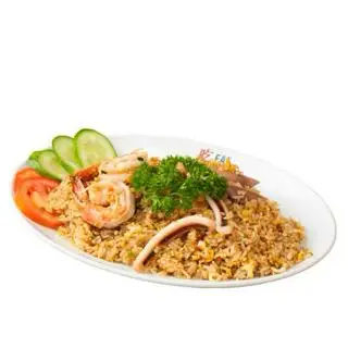 Cơm Chiên Hải Sản Satế Sing 叁巴海鲜炒饭 Sambal Seafood Fried Rice - 169.000 ₫ tại Cơm Gà Hải Nam Singapore Eat Lah - Nguyễn Trường Tộ